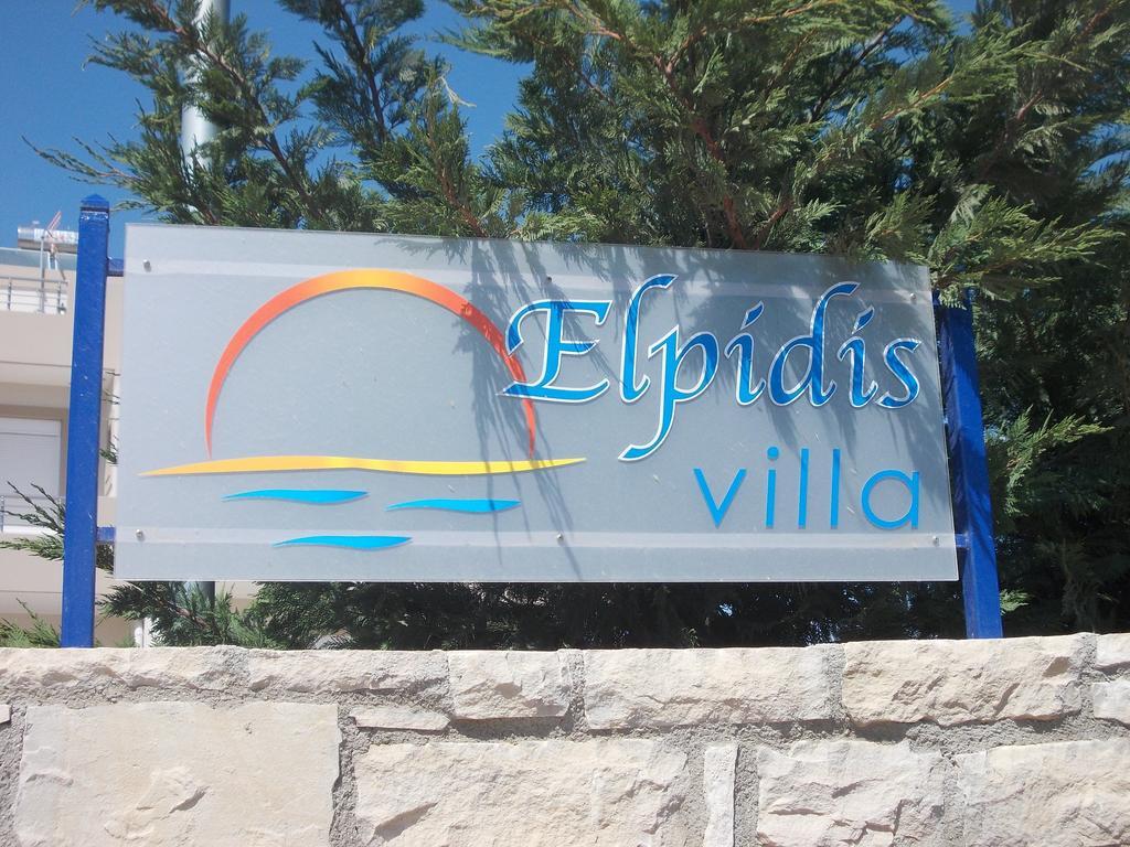 Elpidis Villa Kokkinos Pirgos Esterno foto