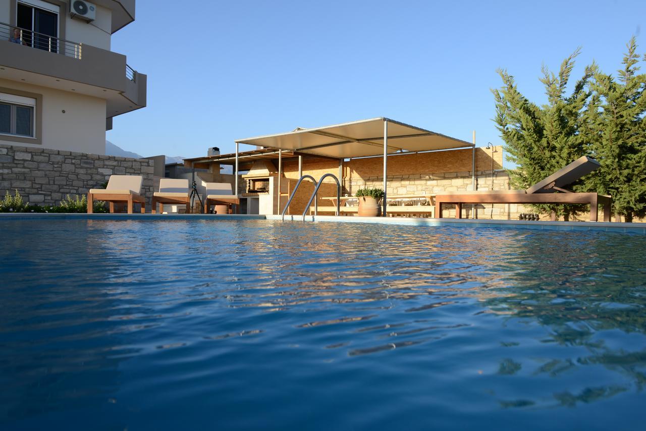 Elpidis Villa Kokkinos Pirgos Esterno foto