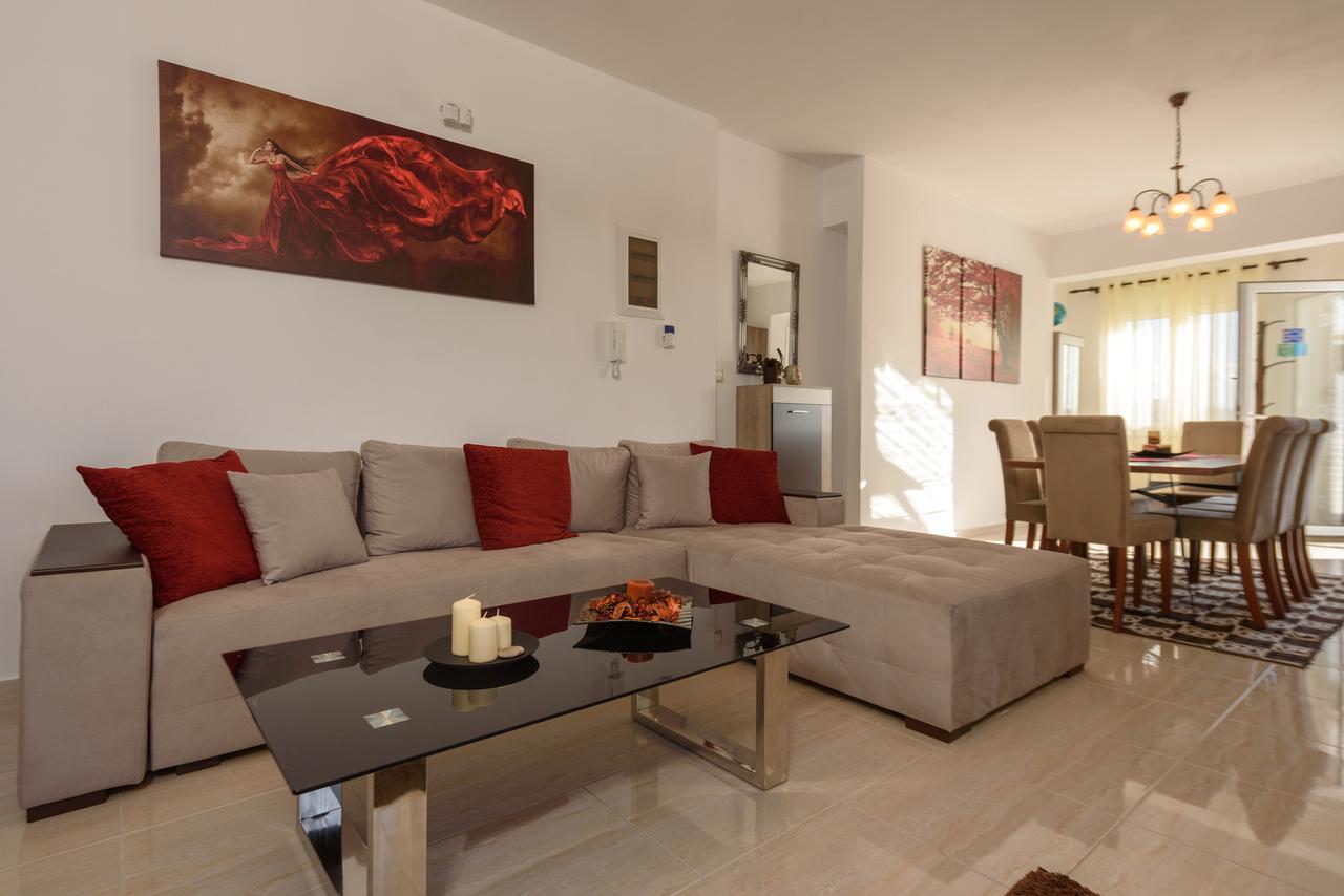 Elpidis Villa Kokkinos Pirgos Esterno foto