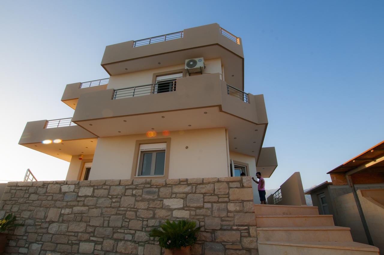 Elpidis Villa Kokkinos Pirgos Esterno foto